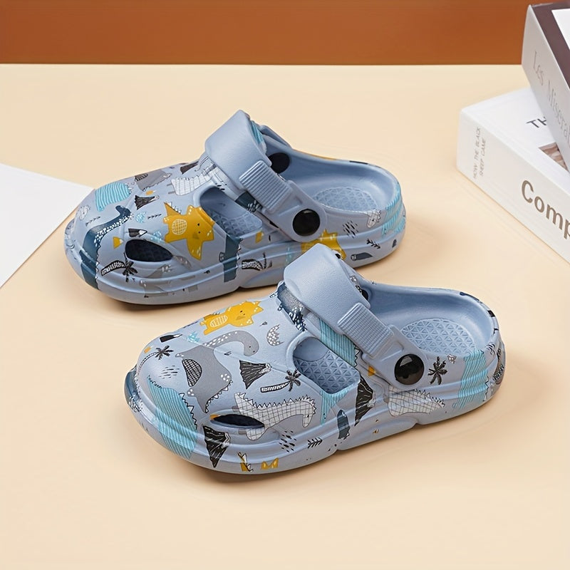 Boys' soft sole clogs for year-round comfort and traction.