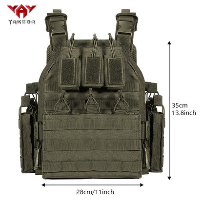 YAKEDA Outdoor Training Vest with Quick Dismantling Feature