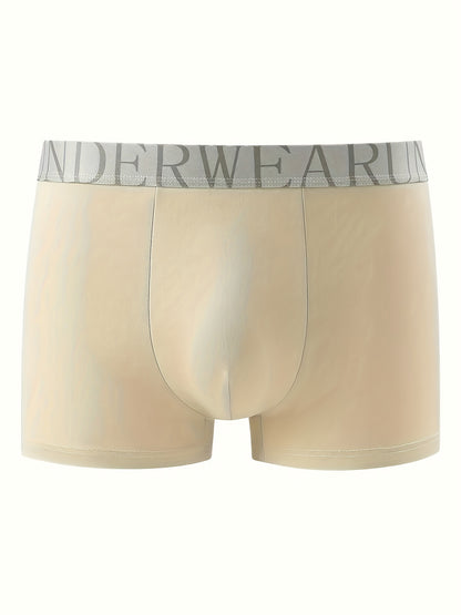 Hong Kong style men's underwear for boys and teens, flat horn design, comfortable for all seasons. Trendy.