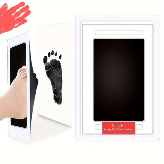 Top Pick for Customers: Inkless Pad for Youngsters' Handprints and Footprints - perfect for Christmas, Halloween, Thanksgiving, or as a special gift. Create lasting memories with this safe and easy-to-use kit. Great for souvenirs or gifts for youngsters.