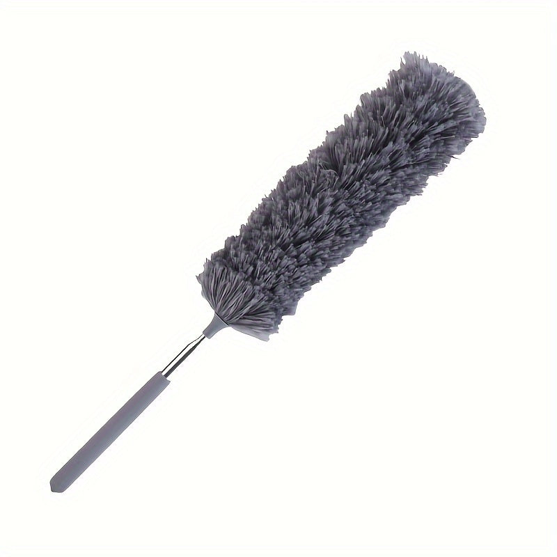 Multi-functional Microfiber Duster - Adjustable, Easy to Clean, and Environmentally-Friendly for use on Furniture, Cars, and Keyboards | Must-Have for Home Cleaning