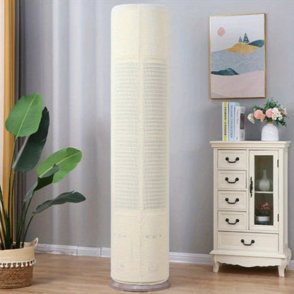 The Stretchable Air Conditioner Dust Cover is designed to fit units measuring 179.83cm-184.91cm. This aesthetically pleasing home and kitchen accessory provides protection for your heating and cooling system, without the need for power. Keep your air