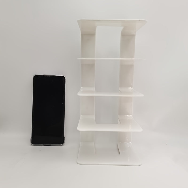 Versatile organizer stand for books, magazines, CDs, and office supplies