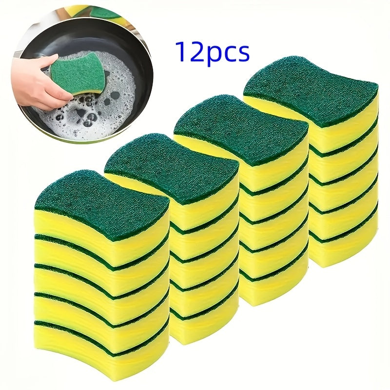 Get ready for the new semester with our versatile cleaning sponge! This double-sided scrubbing pad is perfect for all your home cleaning needs, from dishes to kitchen surfaces. Made with high-quality materials, this durable and scratch-free sponge wipe