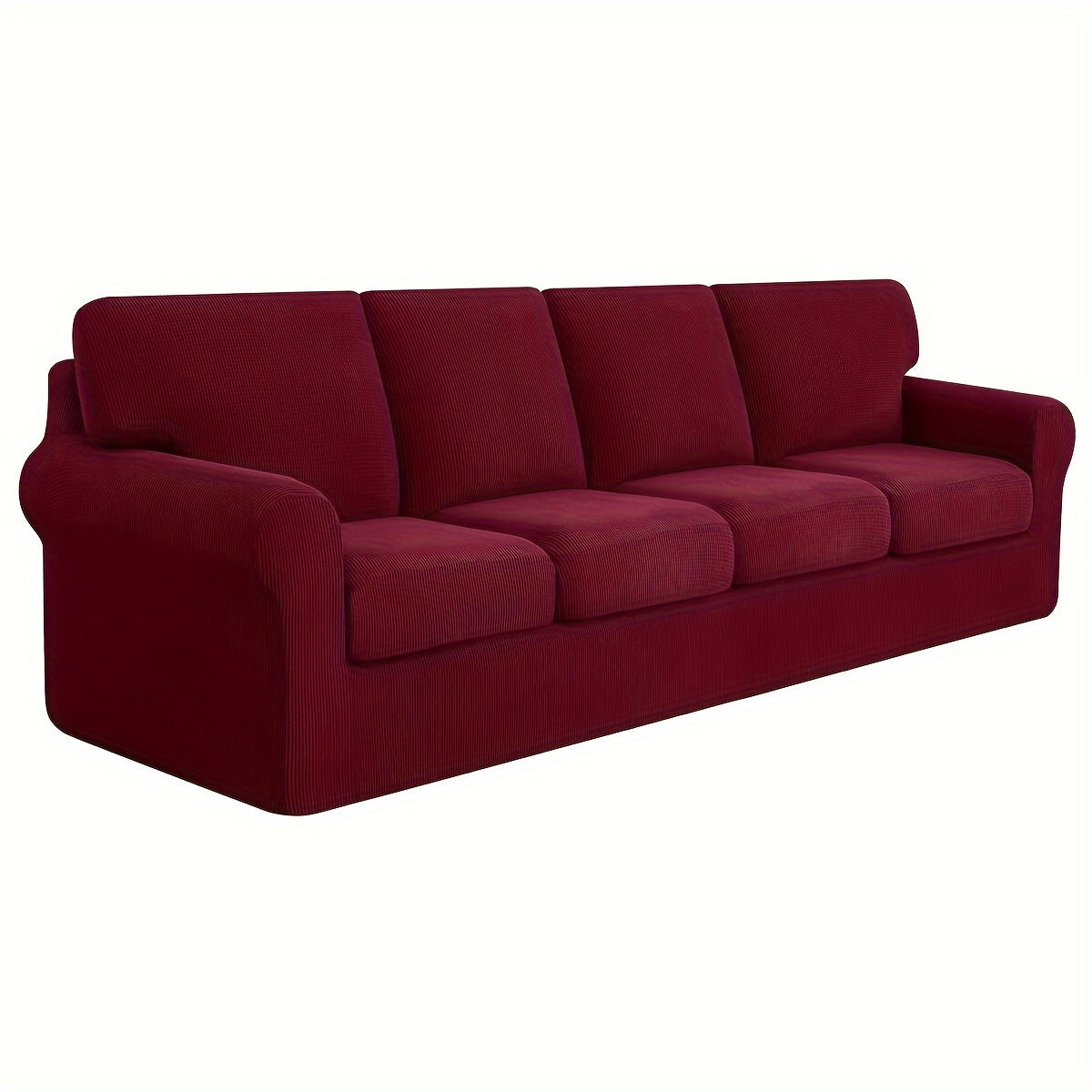 3/5/7/9 piece Stretch Sofa Slipcover Sets for couches, backrests, and cushion covers. Furniture protector collection for home decor in bedrooms, offices, and living rooms.