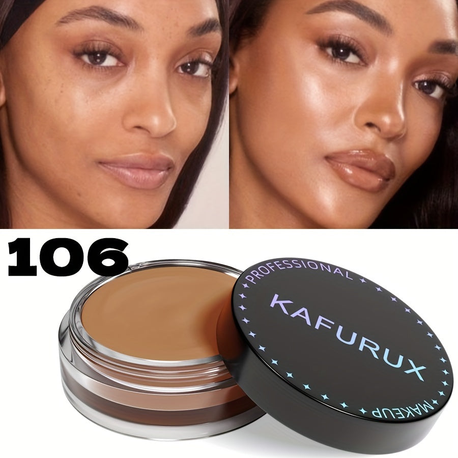 Waterproof liquid foundation and concealer for all skin tones. Covers freckles and wrinkles, enhances radiance and skin elasticity.