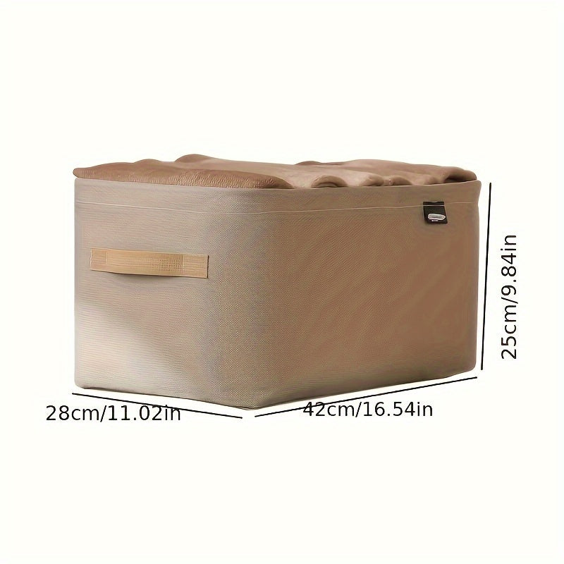 Multifunctional, Durable Storage Box with Convenient Handles - Great for Storing Clothes, Toys, and More, Rectangular Design - Perfect for Organizing Your Home and Kitchen