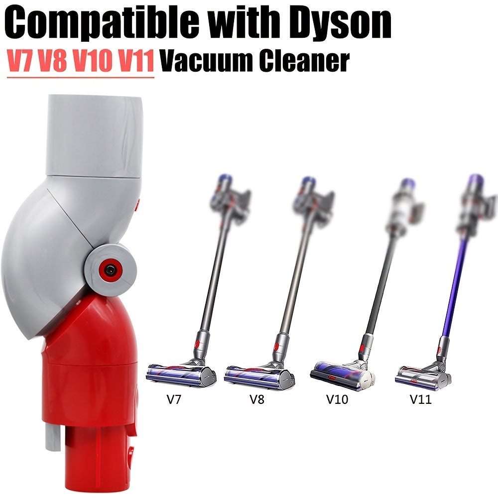 The Low Reach Adapter is designed to work with Dyson V7, V8, V10, V11, and V15 vacuum cleaners. It serves as a replacement for the top adapter accessory, but is not compatible with Gen5, V15S, or any other models.