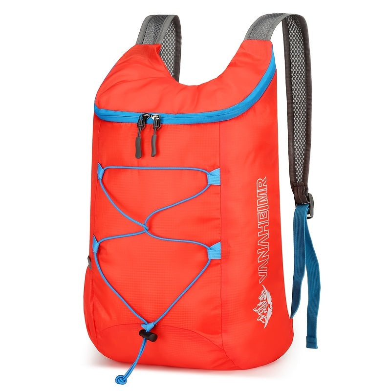 Compact, versatile sports backpack for men, ideal for outdoor activities.