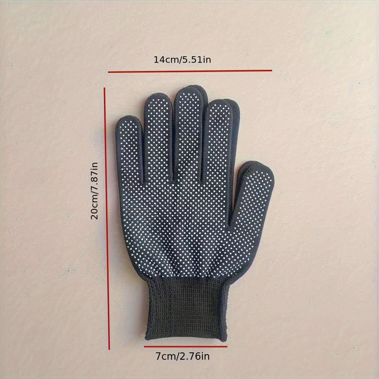 This pack includes 10 non-slip, durable work gloves that are unisex and lightweight. Made from breathable nylon, these gloves provide sun protection and are perfect for use in the home, kitchen, or outdoors. Free from lead, these gloves are not