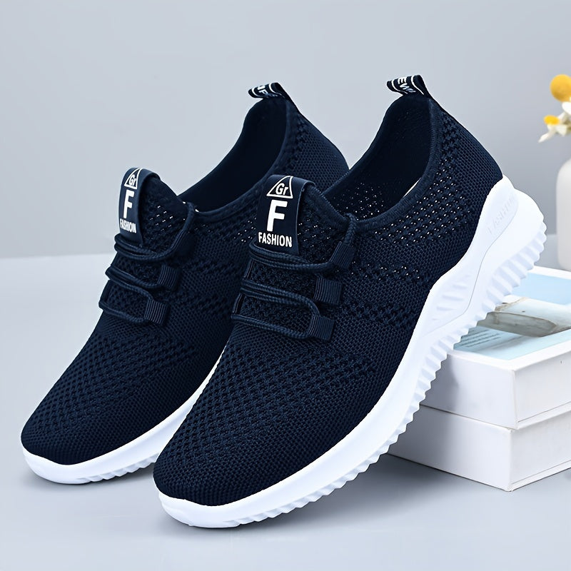 One pair of lightweight, breathable women's sports shoes suitable for vacations.