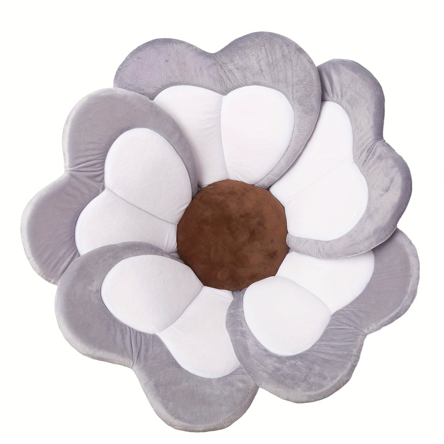 Adorable Flower Bath Mat with Multiple Functions and Comfortable Cushion