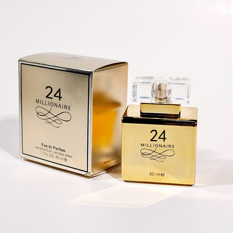 Luxurious unisex perfume designed for wealthy individuals, ideal for millionaires, with a long-lasting alcohol-based scent, perfect as a gift for anyone.