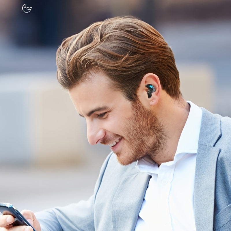 2025 New Style True Wireless In-Ear Headphones with HIFI Dolby Bass, Stereo HD Calling, Rechargeable Lithium Battery, USB Type-C Charging, Ideal for Android & iPhone, Gaming & Smartphone