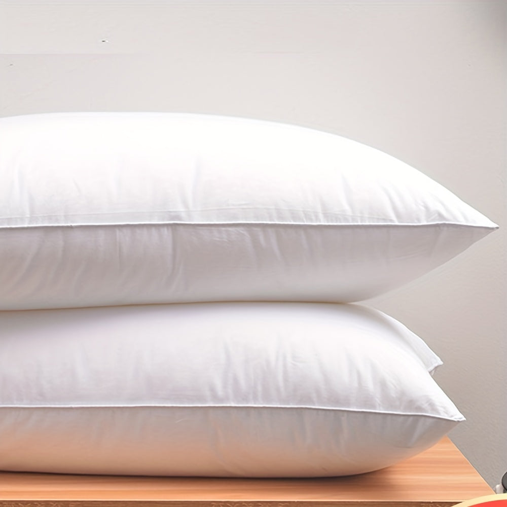 1 Pillow Insert with Goose Feathers and Down, 100% Cotton