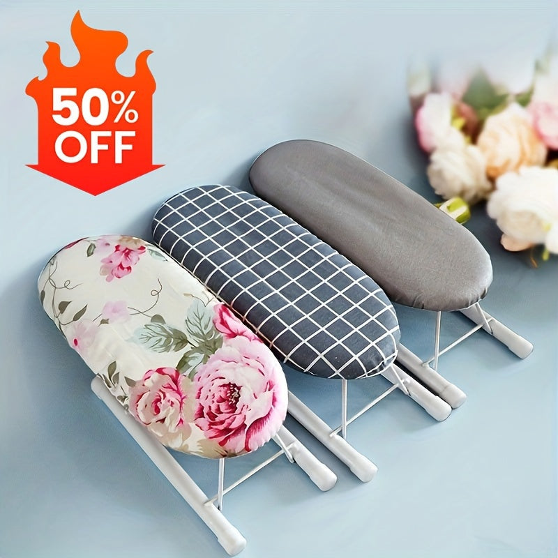 Compact Sleeve Ironing Board, Foldable Tabletop Ironing Mat, Portable Non-Electric Accessory for Precise Garment Pressing and Wrinkle Removal