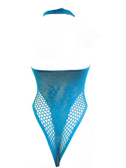 Sexy lingerie body stocking for music festivals with open crotch and hollow out design, perfect as a cover up without underwear for beachwear.