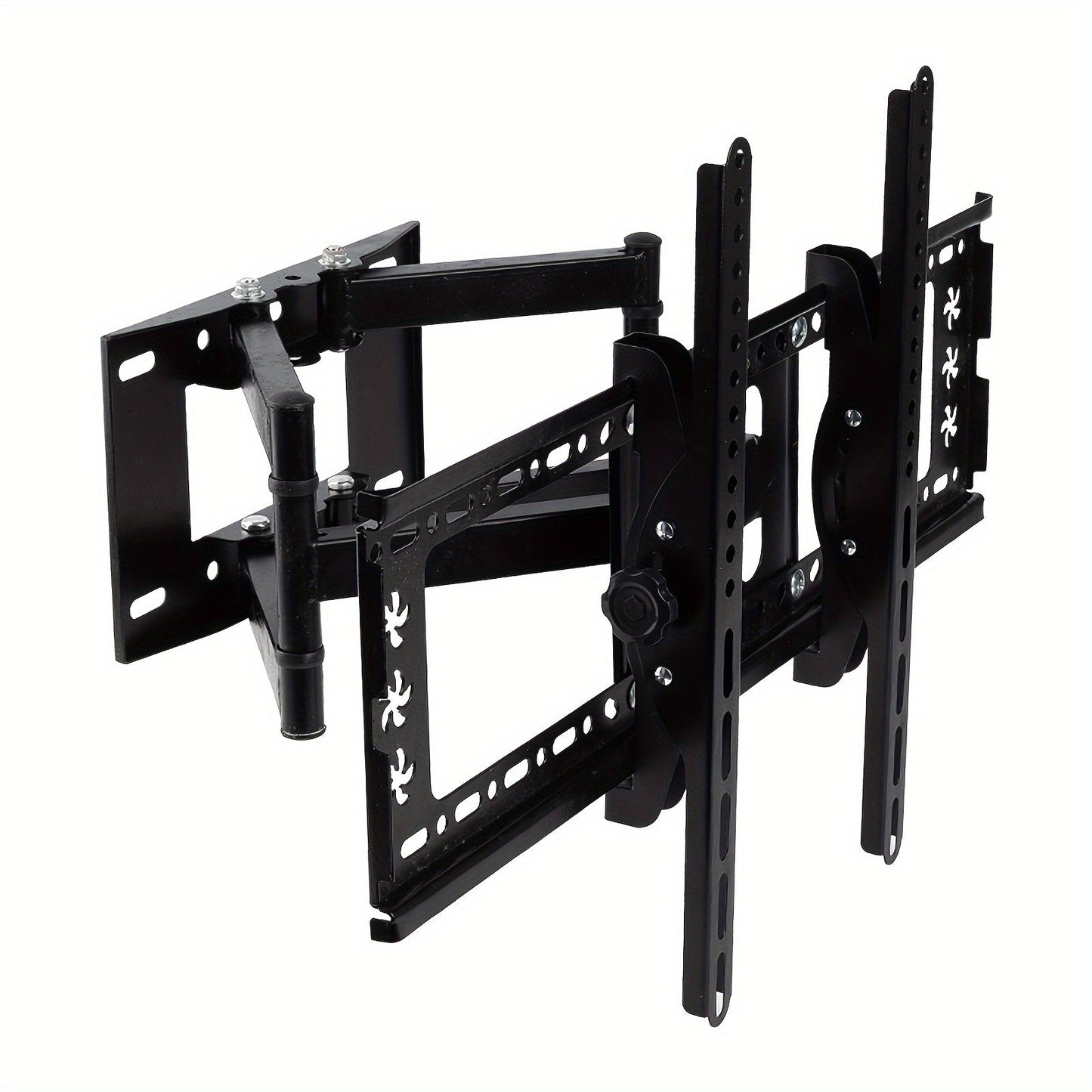 Adjustable Full Motion TV Wall Mount Bracket - Compatible with Screens 26-70 inches, Swivels and Tilts, Supports VESA 600x400mm, Capacity of 49.9KG