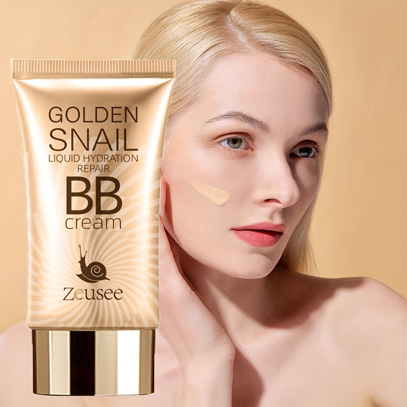 Golden Snail Liquid Hydration Repair BB Cream - Moisturizing Primer under 1 Fl Oz, Multi-Tone Coverage Cream.