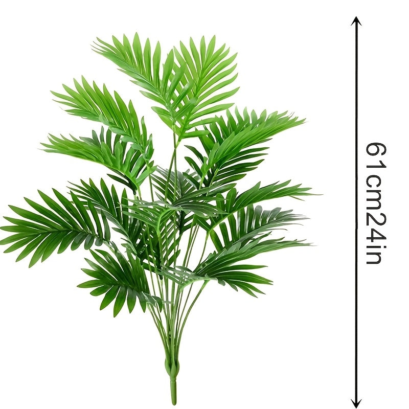 Sun'iy Qozon Palmasi - 18 Bosh, Ajratiladigan, Ichki yoki Tashqi Dekor uchun Mos, Ideal Uyga Kirish Sovg'asi.