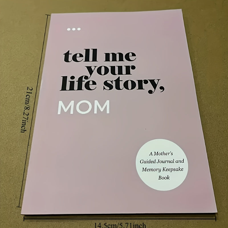 Mother's Life Journey Journal, Beautifully Bound Memory Book, Perfect for Gifts during the Holidays