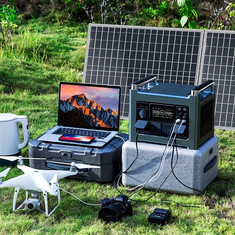 20W DC Solar Panel Kit with Variable Output and USB Port - Ideal for Outdoor Power, Car Charging.