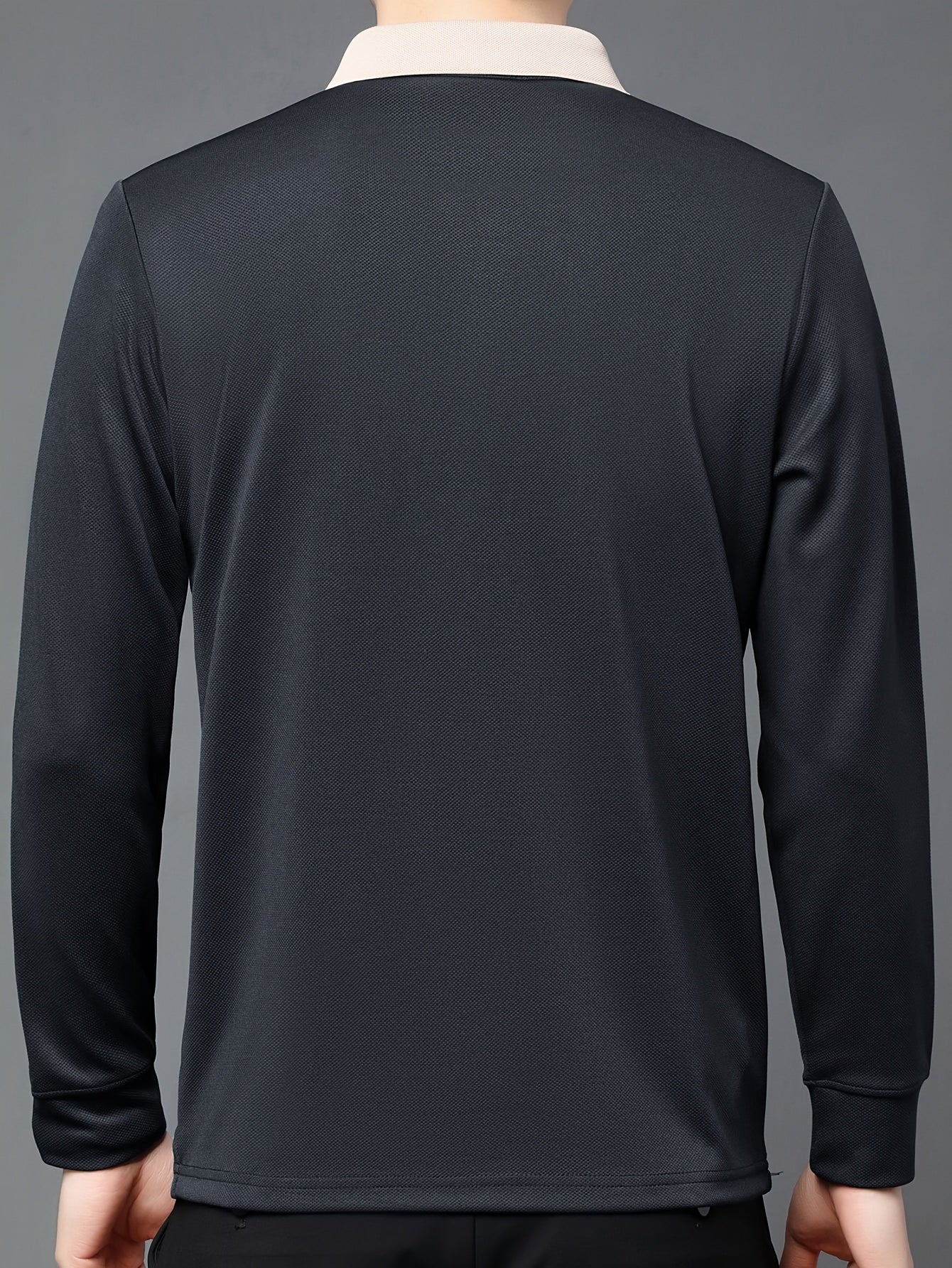 Lightweight, breathable long sleeve shirt for golf and business casual wear.