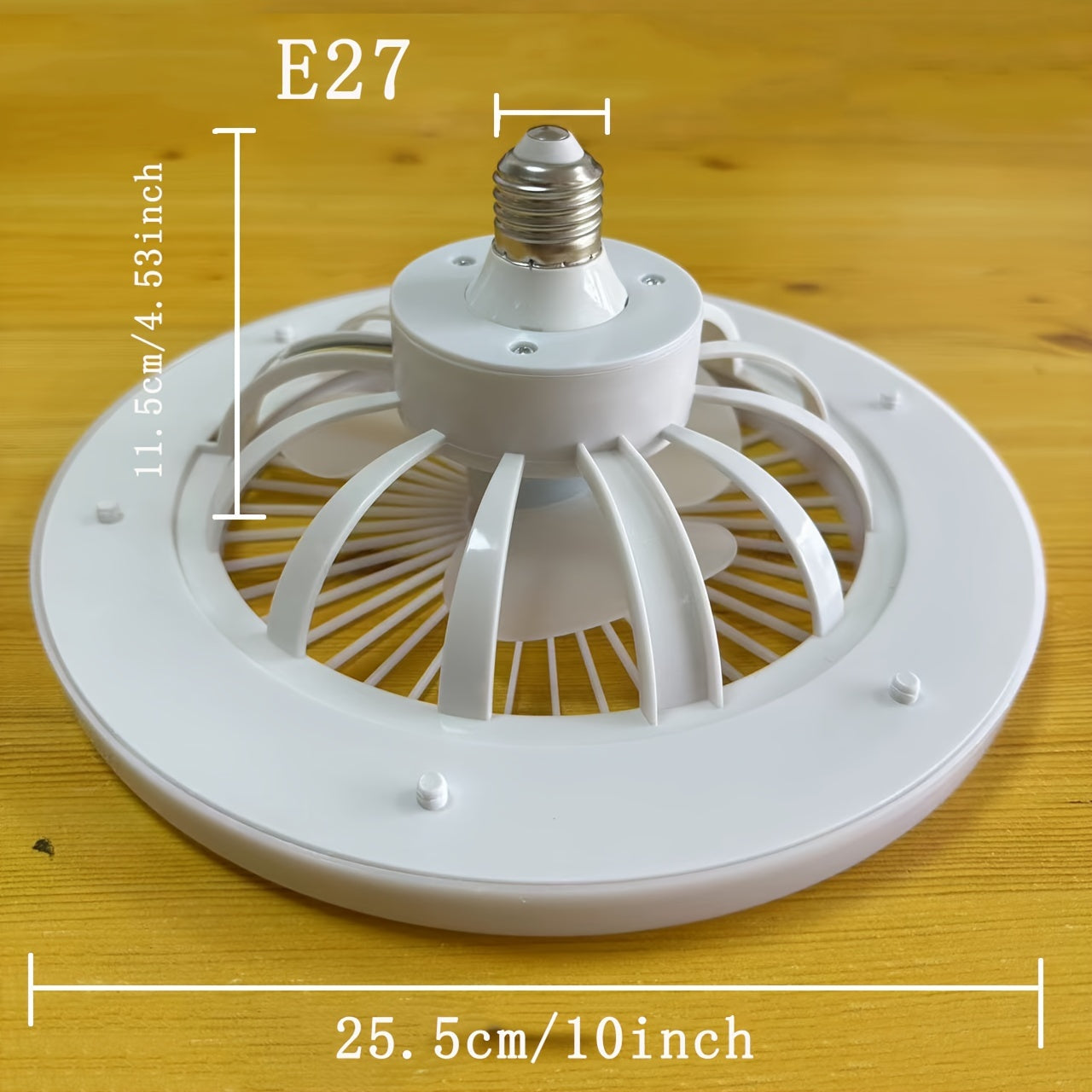 1 dona silliq va jim 30W LED shift ventilyatori, sozlanadigan yorug'lik (3000K-6000K) va masofadan boshqarish pulti bilan - har qanday xona uchun ideal.