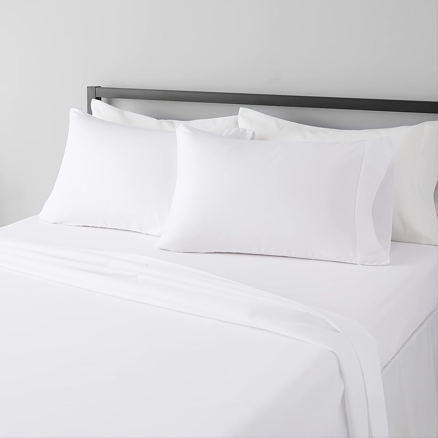 Experience the ultimate comfort and luxury with our Queen Size Sheet Set. Made from breathable and cooling fabric, these hotel-quality sheets are extra soft and easy to fit on your bed. The 4-piece set includes wrinkle-free and comfy sheets that will