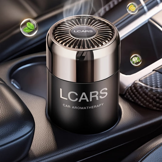 1pc LCARS Car Aromatherapy Balm - Elegant Men's Cologne Scent - Long-lasting fragrance for car, home, and office - Odor eliminator - Single pack