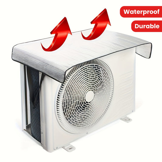 Protect your outdoor air conditioner with this durable waterproof cover. Suitable for all weather conditions, this protective cover provides sun and rain protection for your central air conditioner. A must-have household gadget for keeping your unit