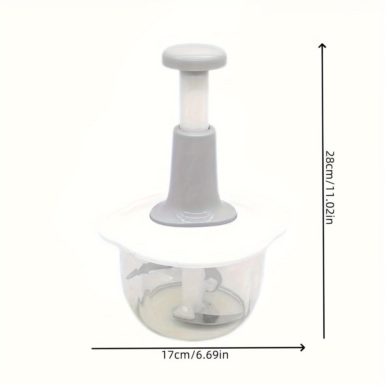 The 1.5L Stainless Steel Manual Food Processor is a versatile kitchen tool, suitable for chopping garlic, meat, and fruit with ease. Its easy clean design makes it ideal for both home kitchens and outdoor camping.