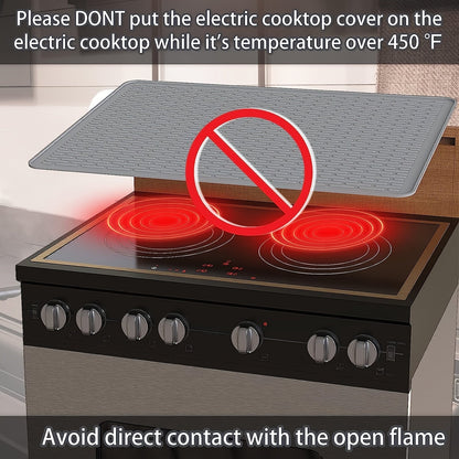 '- Silicone Stove Mat: Protect your stove and countertop with this silicone insulation pad
- Multi-functional: Can also be used as a protective pad, stove top cover, and sub-drainage sink pad
- Kitchen Essentials: A must-have item in every home kitchen