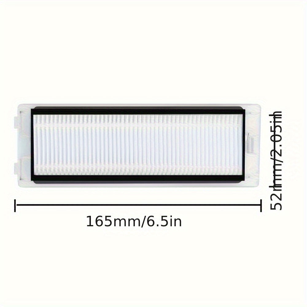 Get a set of 4 HEPA Filters designed for use with Roborock Q Revo / Roborock P10 A7400RR Vacuum Cleaners. These premium washable replacement filters feature plastic floor attachments and provide 99.97% filtration efficiency.