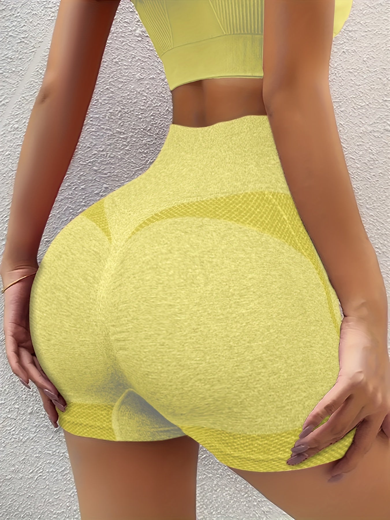 High waist yoga shorts provide comfort, breathability, abdominal control, and butt lifting for women.