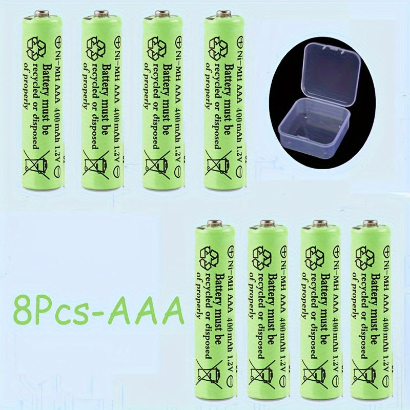 AA-AAA rechargeable Ni-Cd battery with universal functionality