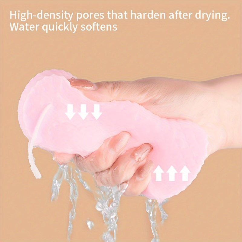 Set of 2 Soft PVC Bath Scrubbers - BPA-Free, Kid-Friendly, Perfect for On-the-Go, School, Inside, and Bathtubs