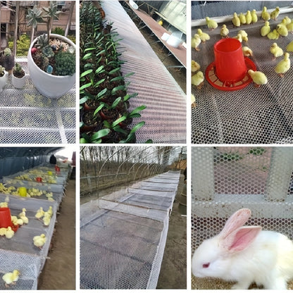 White Hollow Cushion Pet Anti-fall Mesh for Balcony Protection with Agricultural Cultured Fence (Can Be Cut)