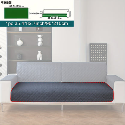 Anti-slip sofa cushion protective pad suitable for all types of sofas, machine washable.