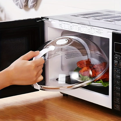 '- Microwave Food Cover
- Protects Hot Dishes
- Oil and Splash Proof
- Preserves Freshness
- Kitchen Essential