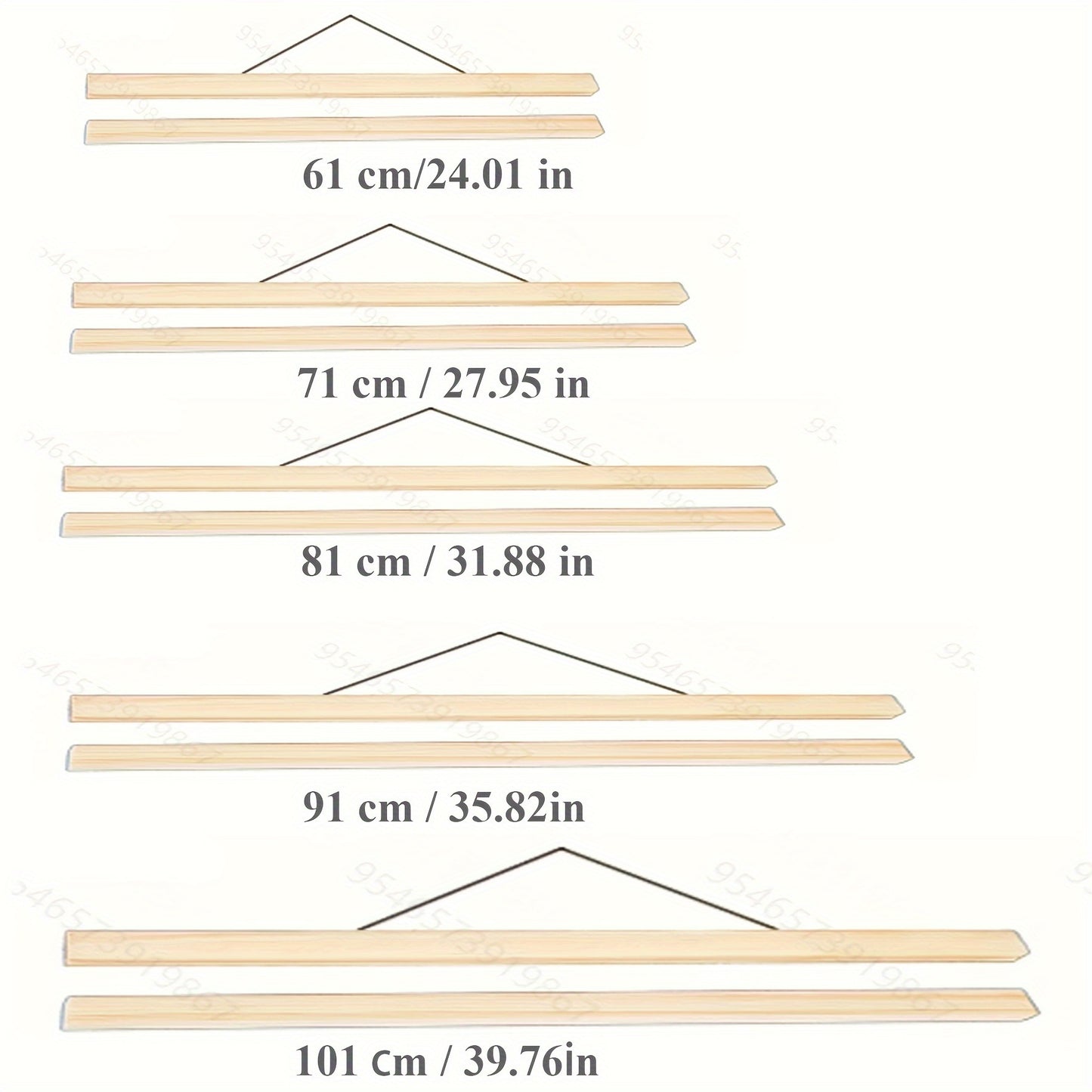 Pine poster frame available in many colors; suitable for posters, photographs, maps, scrolls, pictures, and artwork.