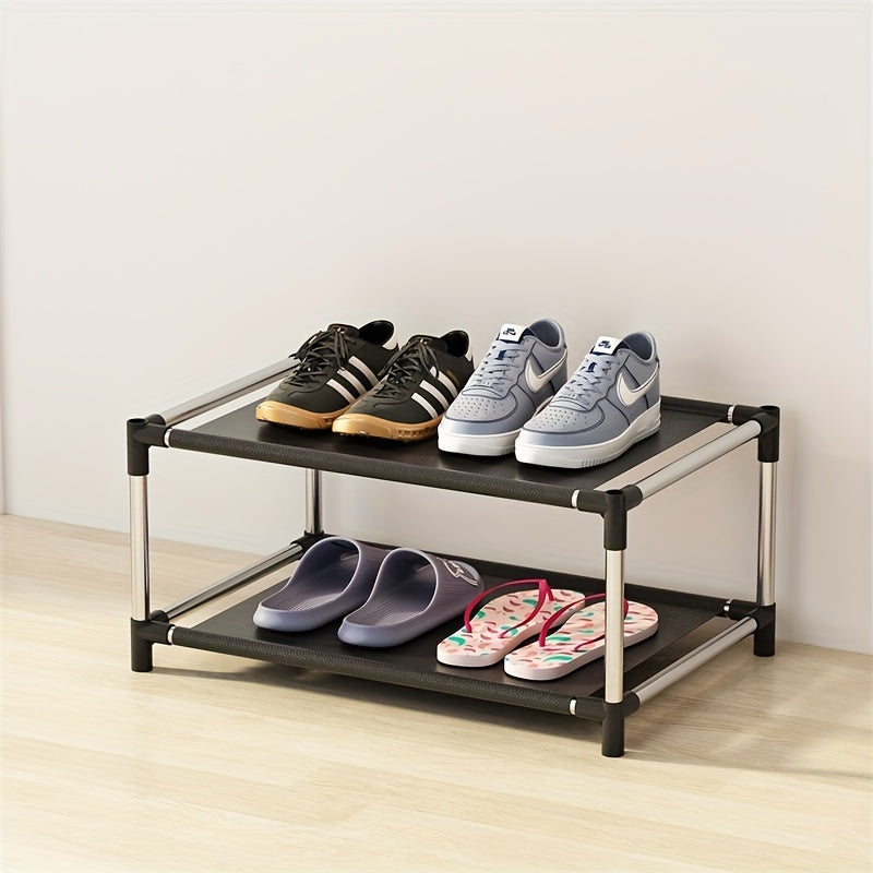 Renters and dorm residents can utilize this Storage Shoe Cabinet. Designed for small spaces, this Multi-layer Economic Storage Magic Shoe Rack is perfect for narrow dorms and rental houses. Its simple design makes it easy to use and an ideal solution for