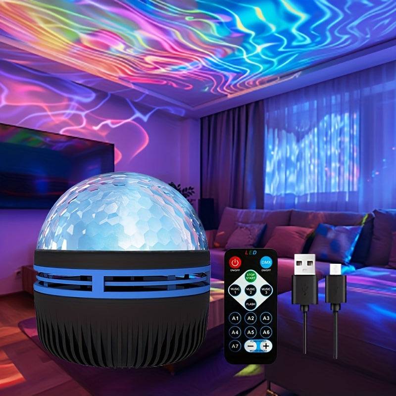 Get the Galaxy Star Projector with Ocean Waves - USB Powered LED Night Light in Black for an extra spooky Halloween atmosphere in your bedroom, game room, or home theater. Perfect for parties, birthdays, and Christmas too!