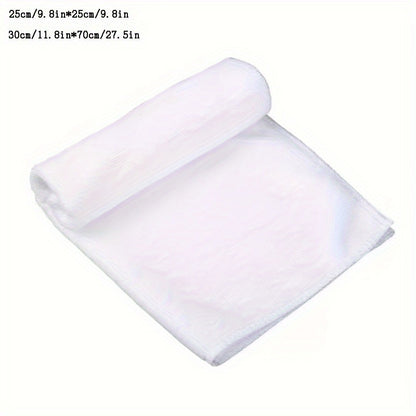 Thickened white towels ideal for hotels, guesthouses, bathhouses, hairdressing, and nursing care.