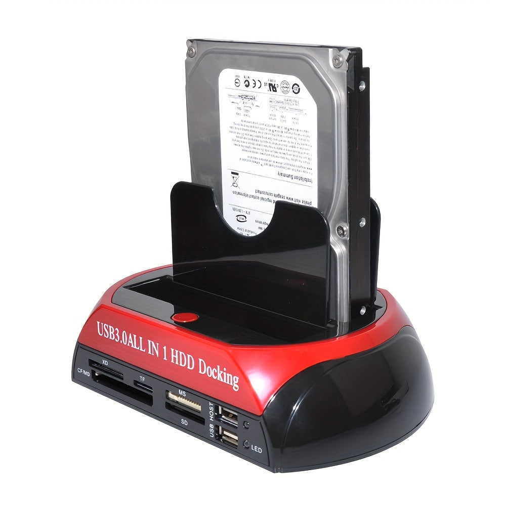 USB 3.0 HDD Docking Station for SATA HDD Enclosure and SSD.