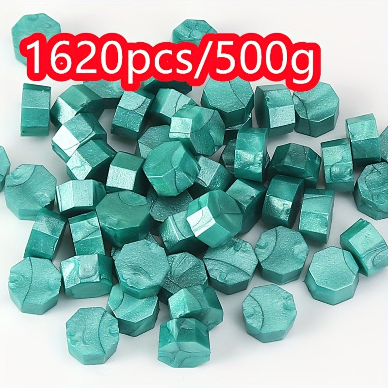 1620pcs/500g Octagonal wax particles for envelope special mud DIY gift box sealing wax retro bulk sealing wax particle