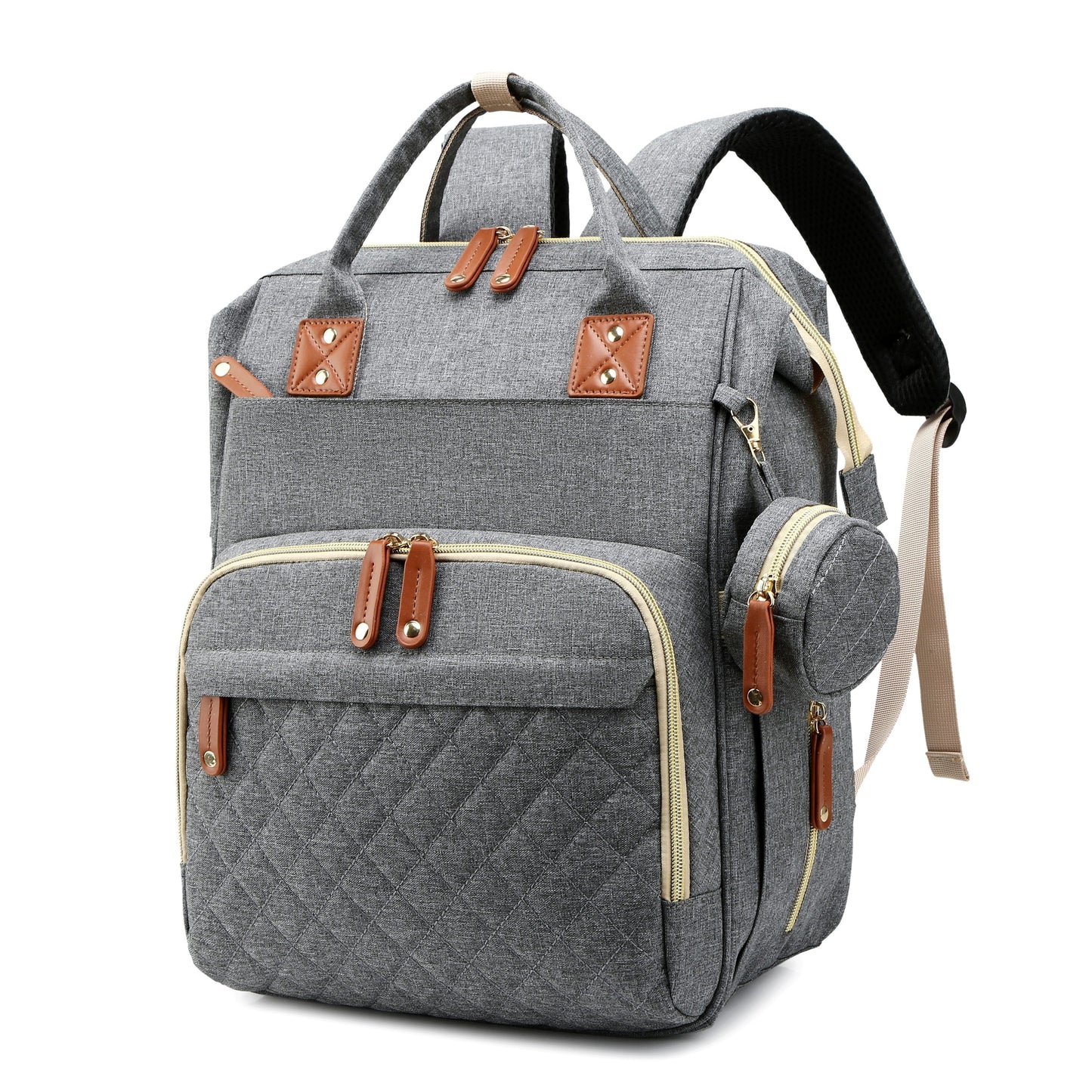 Get the Lamroro Diaper Bag Backpack, a stylish and functional bag with a built-in changing station. This multifunctional, waterproof travel backpack is perfect for any occasion, making it a great gift for Christmas, Halloween, Thanksgiving, or any other