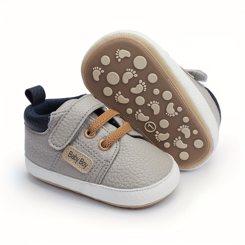 KBB Baby Shoes: 0-1 Years, Spring/Autumn, Low Top, Soft Sole, Anti-Slip Solid Design