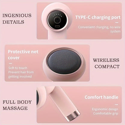 Electric Body Massager for Abdomen, Legs, and Waist - Handheld Beauty Instrument, Perfect Valentine's Day Gift