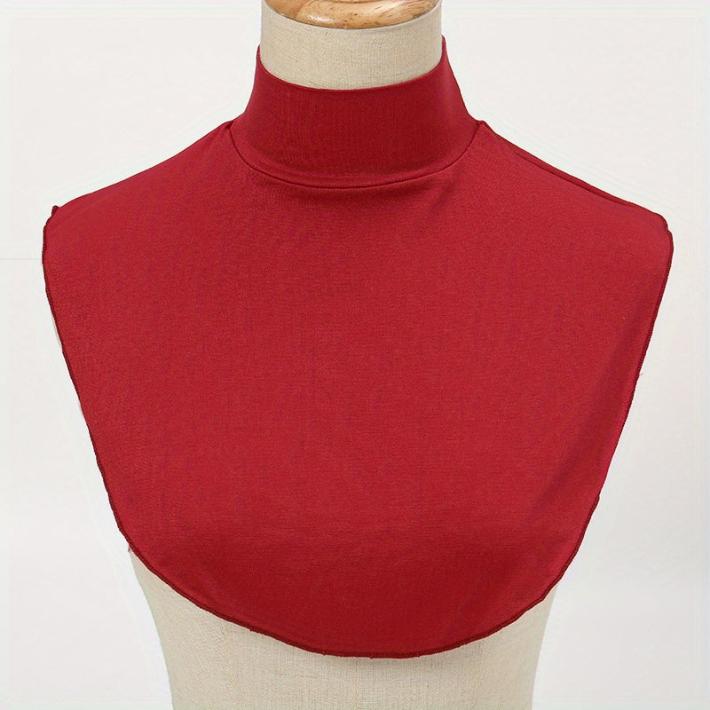 Women's Elastic Fake Collar for Casual and Warmth